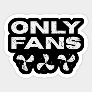 Only Fans Parody Design Sticker